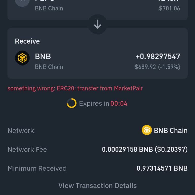 Binance Cüzdanında Yaşanan Satış Sorunu