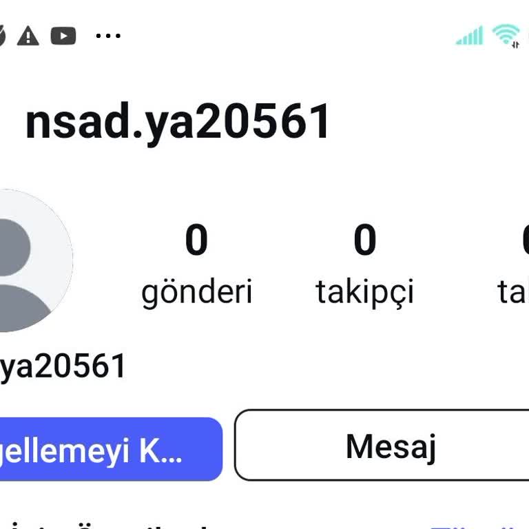 Instagram Hesabım Üzerinden Gelen Tehditkar Mesaj