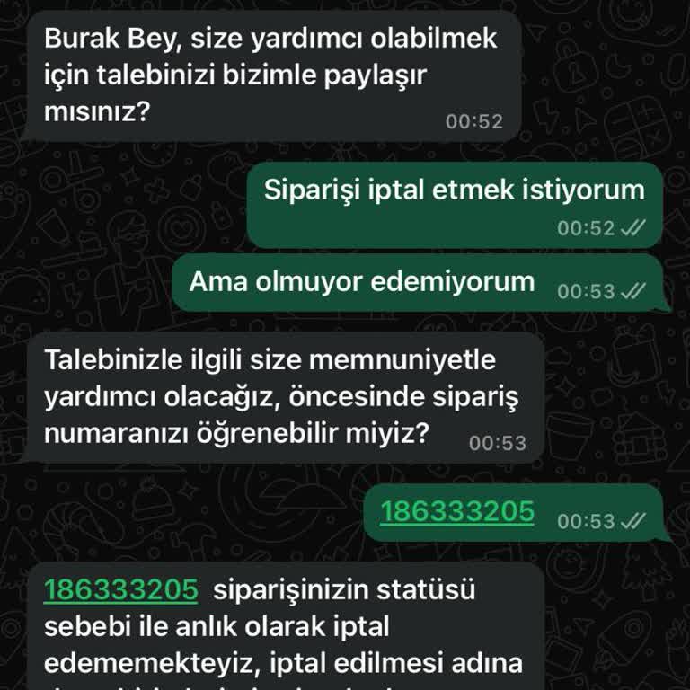 Carrefour Sipariş İptalinde Yaşanan Zorluklar