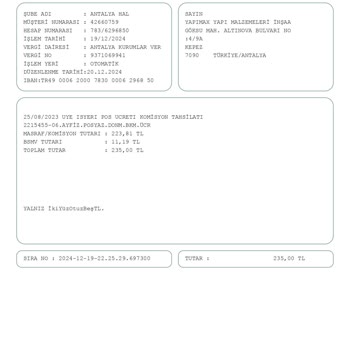 Haksız Komisyon Kesintileri: Garanti Bankası'ndan Geri Ödeme Talebi