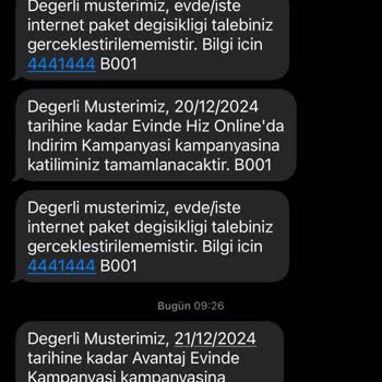 Türk Telekom Müşteri Mağduriyeti