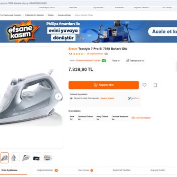 Braun Küçük Ev Aletleri Yedek Parça Temin Edilemiyor!