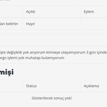Zigavus'tan Sipariş Ve İade Sorunu