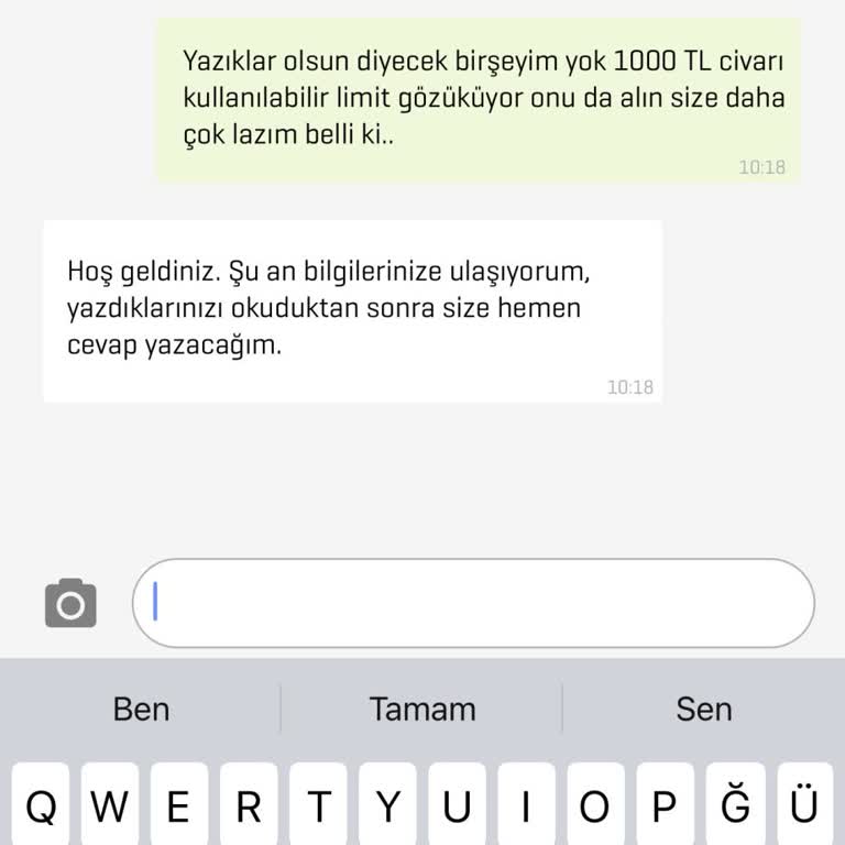 Kredi Kartı Limit Kısıtlaması Ve Müşteri Hizmetleri Hayal Kırıklığı
