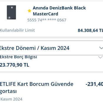 Denizbank Bonus Kartımdan İzinsiz Ücret Kesintisi