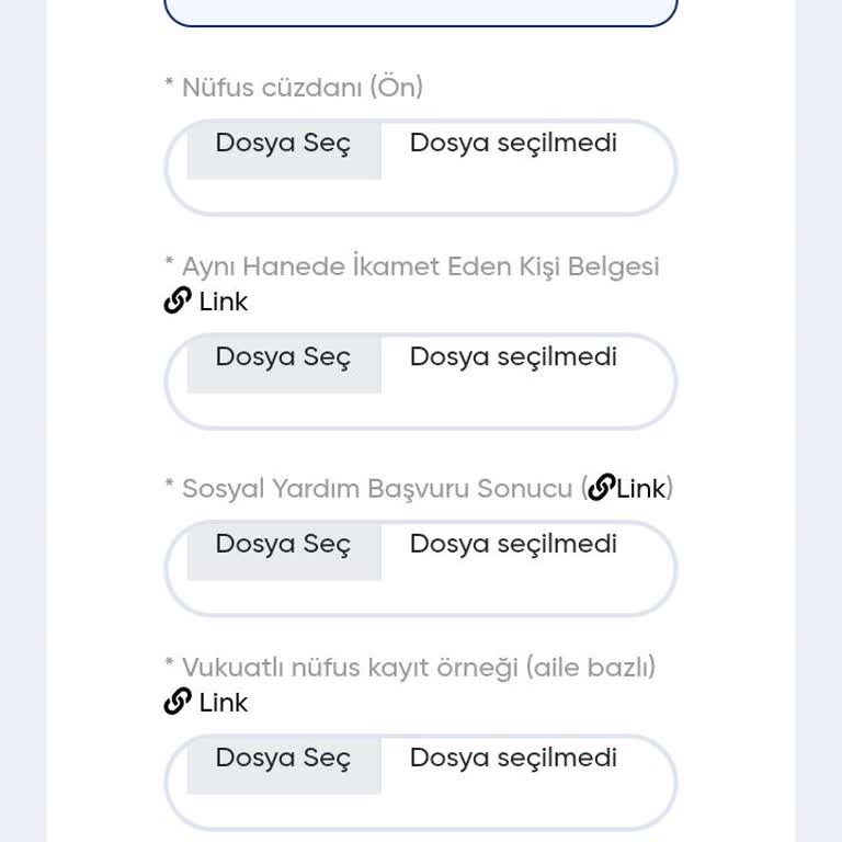 Belgelerin Yüklenememesi Ve Giriş Sorunları