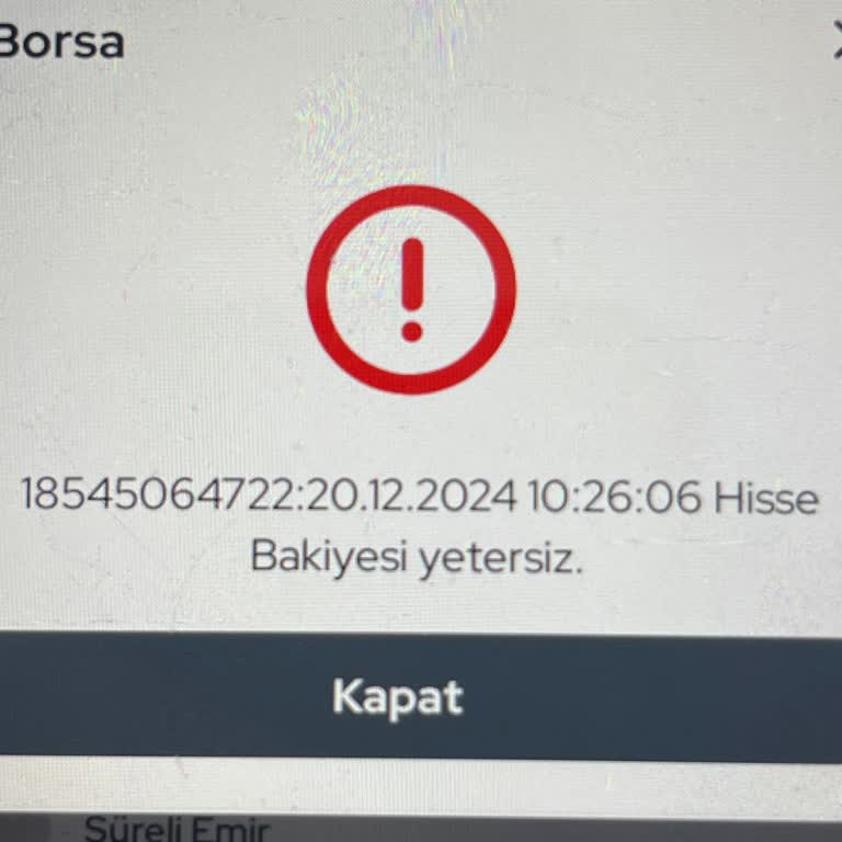 ZBorsa Uygulamasındaki Sürekli Sorunlar Bıktırıyor