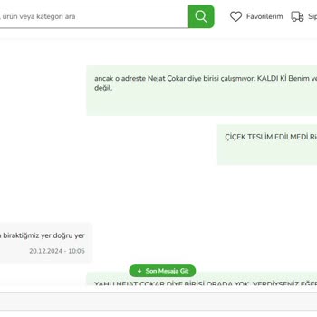 Teslim Edilmeyen Sipariş Ve Ulaşılamayan Müşteri Hizmetleri
