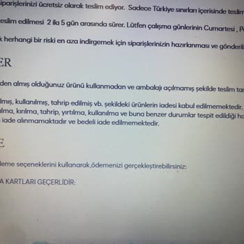 Dior'da İade Süreci Belirsizliği Ve İletişim Eksikliği