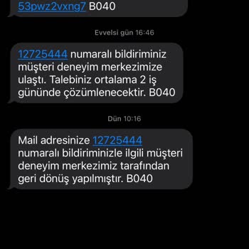 Sipariş Gecikmesi Ve İletişim Sorunu