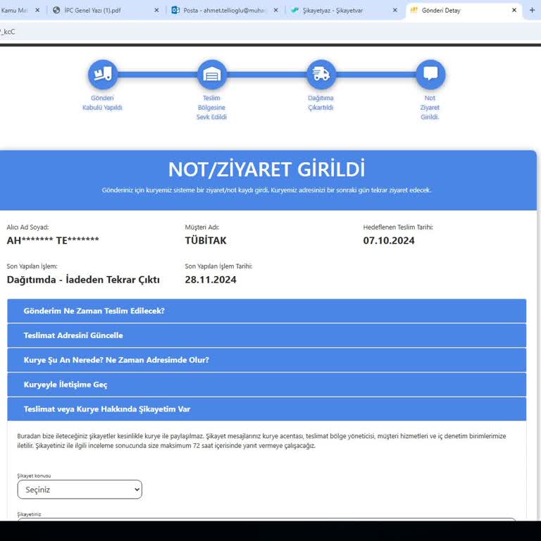 E-imza Teslimatında Yaşanan Gecikme Sorunu