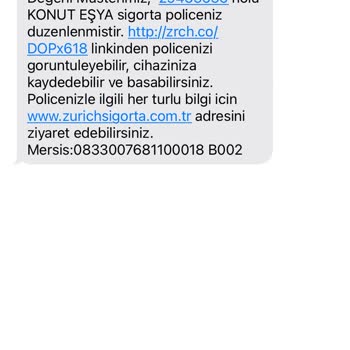 Yanlış Sigorta Mesajları Ve Mağduriyet Endişesi