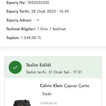 Marka Çantada Beklenmedik Kusur Ve Değişim Sorunu