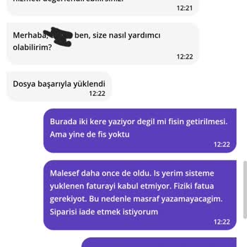 Fatura Eksikliği Nedeniyle Yaşanan Mağduriyet