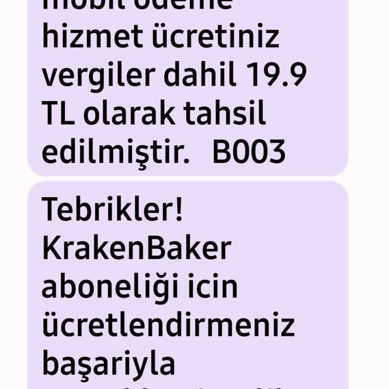 Yanlışlıkla Yapılan Mobil Ödemeler