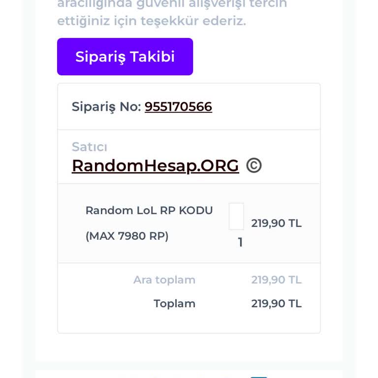 Randomhesap.org Şikayeti