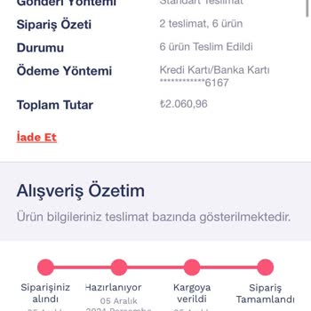 Eksik Kargo Ve İletişimsizlik Sorunu