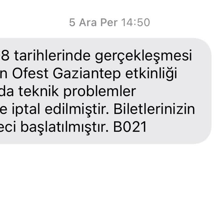 İptal Edilen Biletin İadesi Hâlâ Yapılmadı