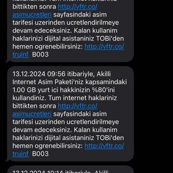Onaysız İnternet Paketi Ve İlgisiz Müşteri Hizmetleri