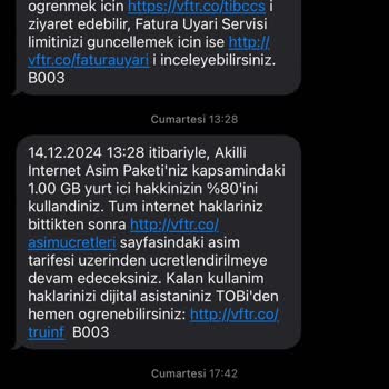 Onaysız İnternet Paketi Ve İlgisiz Müşteri Hizmetleri