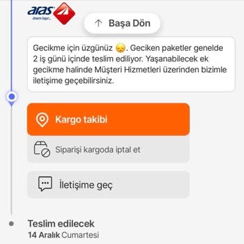 Aras Kargo İle Zamanında Teslimat Sorunu