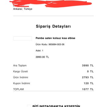 İade Sürecinde Büyük Sorunlar: Keikei Mağazası