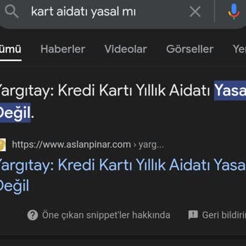 Kart Aidatı İadesi İçin Acil Çözüm Bekliyorum