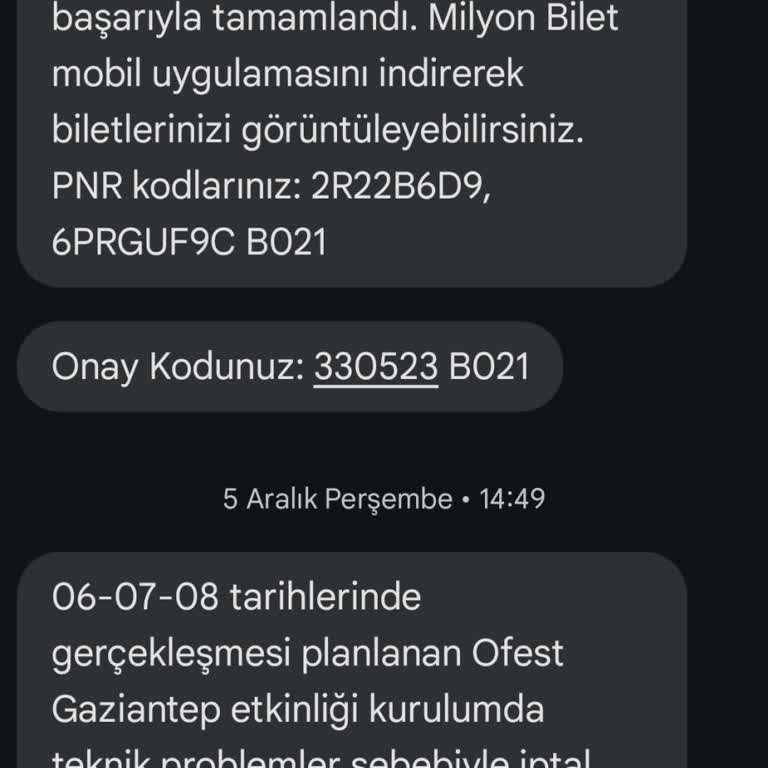 İptal Edilen Konserin İadesi Yapılmadı