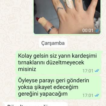 Tırnak Hizmetinde Büyük Hayal Kırıklığı
