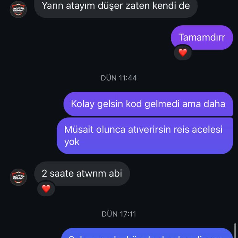 Kargo Takip Kodu Bekleyişi