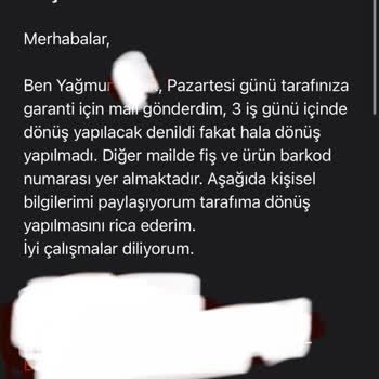 Vileda Garanti Süreci: Yanıt Bekleyen Müşteri