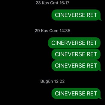 CGV Club'ın Israrcı SMS Gönderimi