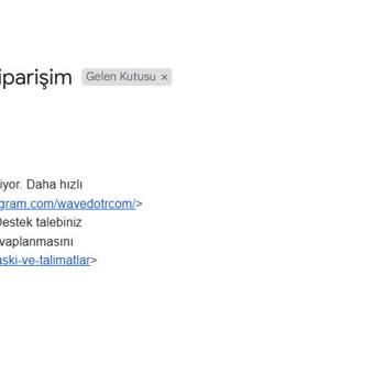 Wavedo'dan Sipariş Sonrası İletişim Sorunları