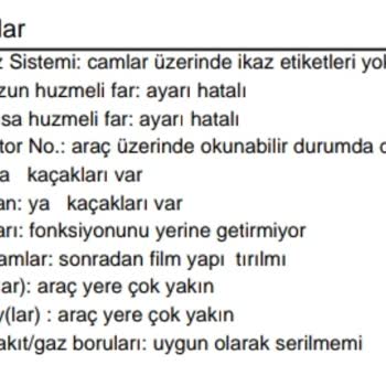 Araç Muayenesinde İletişim Ve Hassasiyet Sorunu