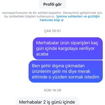 Geciken Kargo Ve İletişim Eksikliği