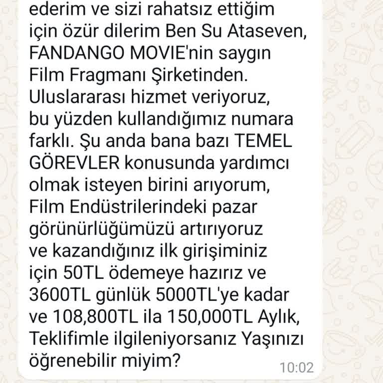 Bilinmeyen Numaradan Gelen Mesaj Ve Güvenlik Endişesi