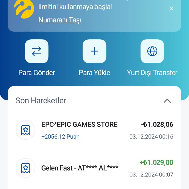 Epic Games Alışverişimde 200 TL İade Sorunu