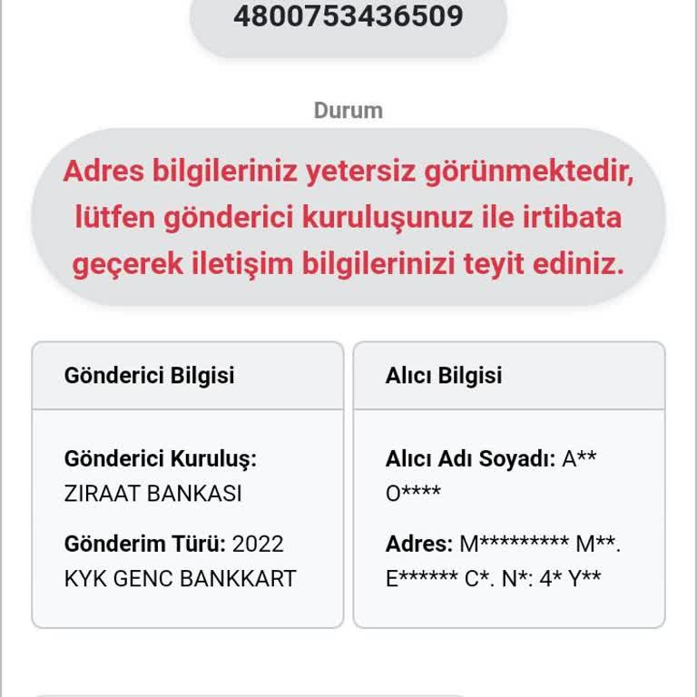 Kuryenet Teslimat Sorunu: Adres Yetersizliği