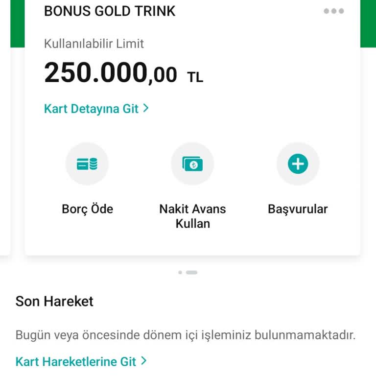 Kredi Kartı Yapılandırma Sorunu