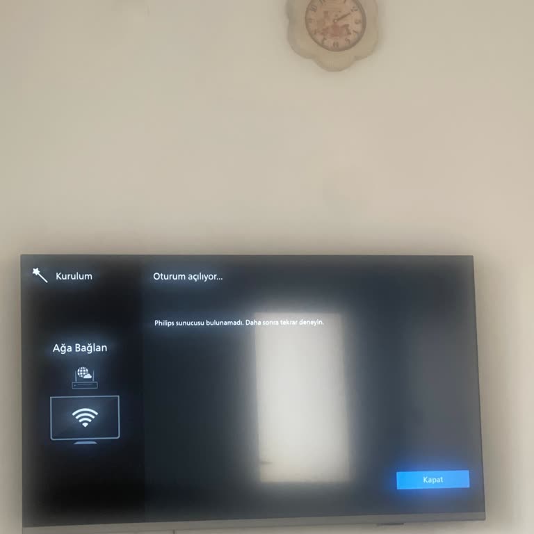 Philips Smart TV İnternet Bağlantı Sorunu