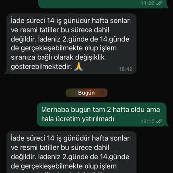 Caddstore'da İade Sürecinde Yaşanan Gecikme