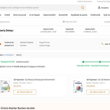 Trendyol'dan Kitap Siparişi Kâbusu: Kargo Ve İade Sorunu