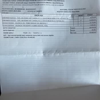 Bellona'dan Aldığım Üründe Çözülmeyen Sorun