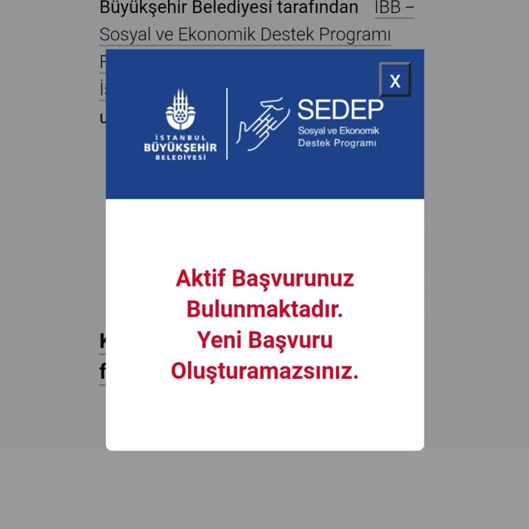 İBB Sosyal Yardım Başvurusu Hakkında Belirsizlik