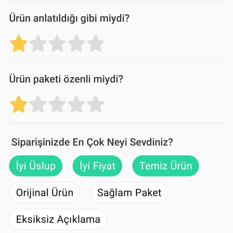 Yanıltıcı Ürün Ve İade Süreci Sorunu