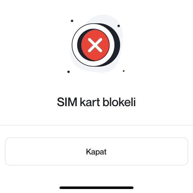 Sim Kart Blokesi Nedeniyle Papel Uygulamasına Giriş Sorunu