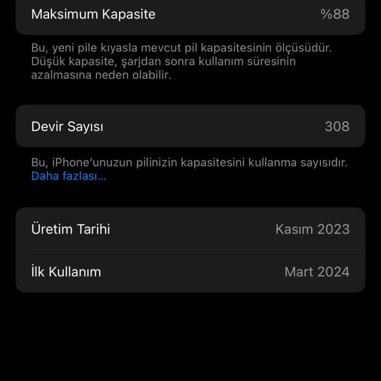 İphone 15 Pil Sağlığı Hızla Düşüyor