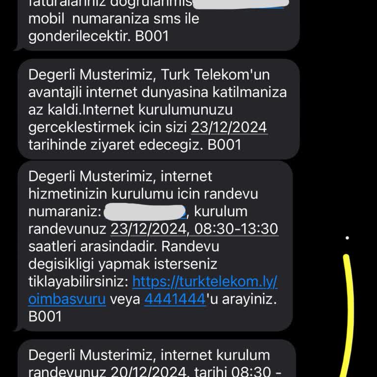 Türk Telekom'dan Şüpheli Arama Ve Güvenlik İhlali