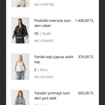 Stradivarius'ta Stokta Olmasına Rağmen Eksik Gönderim Ve Para İadesi Sorunu