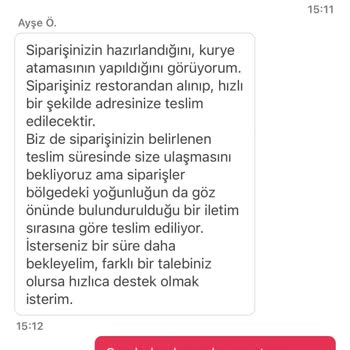 Yemeksepeti Gecikmeleri Ve İlgisiz Müşteri Hizmetleri